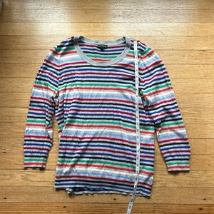 Talbots Kids Long Sleeve Striped Tee - Multicolor